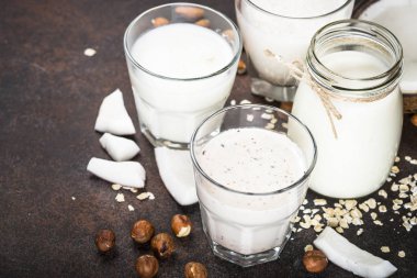 Vegan sigara süt alternatif süt. 