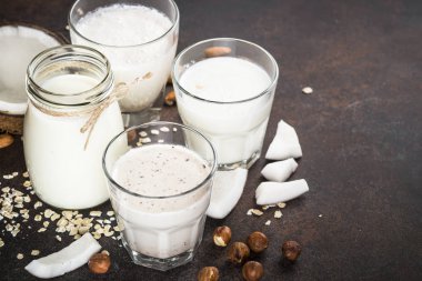 Vegan sigara süt alternatif süt. 