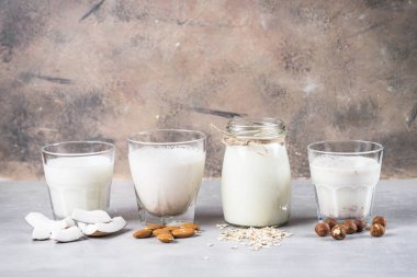 Vegan sigara süt alternatif süt. 