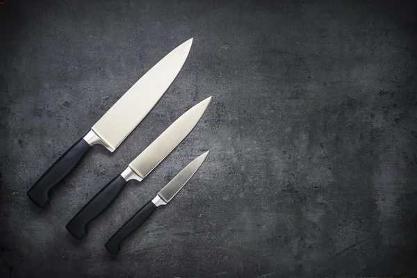 Knife set on the table. — Stock Photo, Image