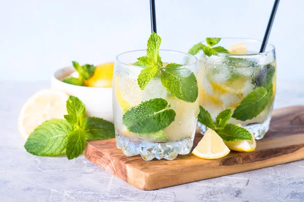 Bebida fría de verano de limonada . —  Fotos de Stock