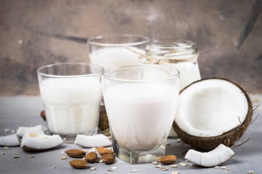 Vegan sigara süt alternatif süt. 