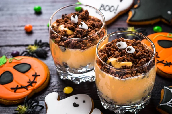 Halloween sweet dessert. — Stock Photo, Image