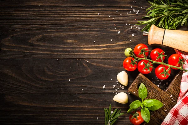 Yemek pişirme arka plan görünümü.