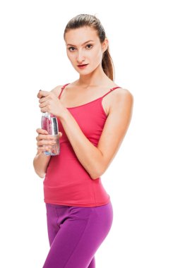 çalışmadan sonra güzel kadın