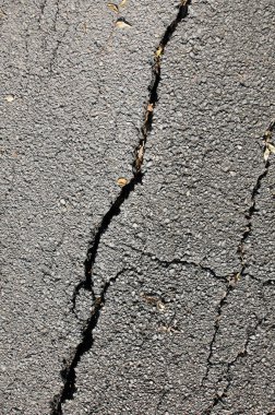 çatlamak ile asfalt