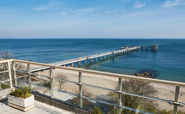 Burgaz plaj manzarası Bulgaristan