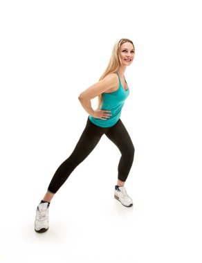 Fitness güzel kadın