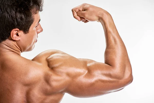 Man starka arm — Stockfoto