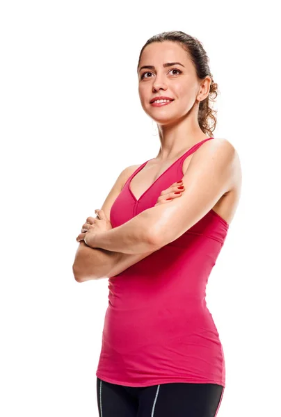 Retrato de mujer fitness — Foto de Stock