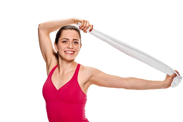 Entrenamiento para la mujer — Foto de Stock