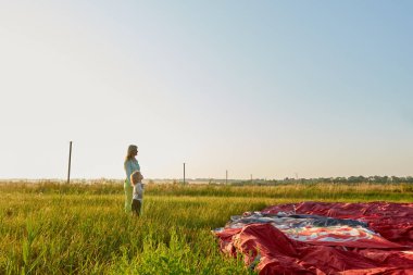 Gökyüzü üzerinde seyir aile