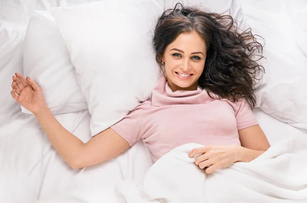 Happy woman resting — Stock Photo, Image