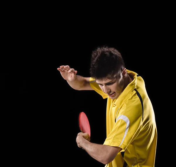 职业乒乓球运动员 — 图库照片