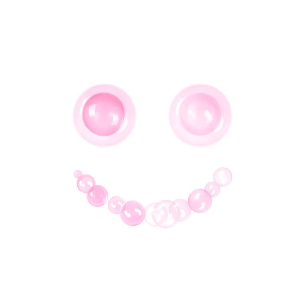 Ilustrasi emoji tersenyum — Stok Foto