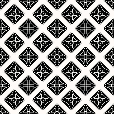 Sorunsuz vektör geometrik desen. Bir rhombus ok. Çapraz. Rüzgar gülü. Sonsuz doku Tekstil tasarımı için. Vektör renk arka plan.