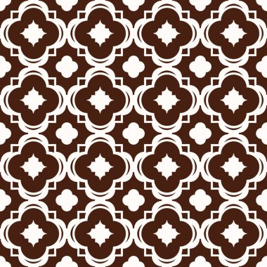 Sorunsuz vektör desen geleneksel Arap tarzı. Patten kafes. Soyut süsleme. Vektör renk arka plan