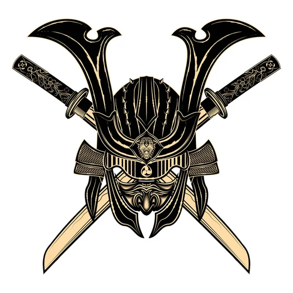 Samurai _ 0015 — Vector de stock