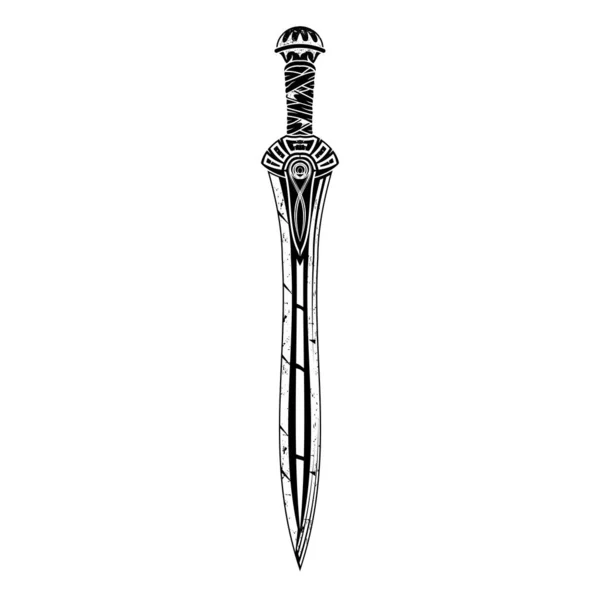 Fantasy sword _ 0014 — стоковый вектор