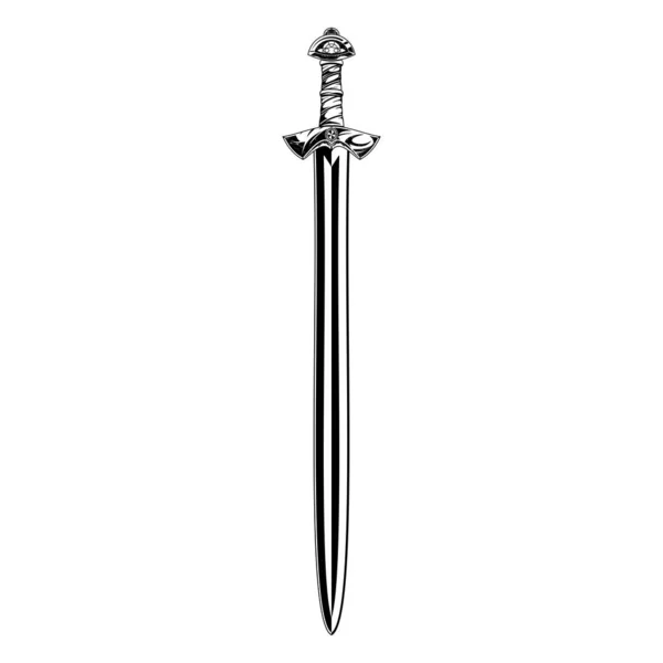Fantasy sword_0015 — Stock Vector