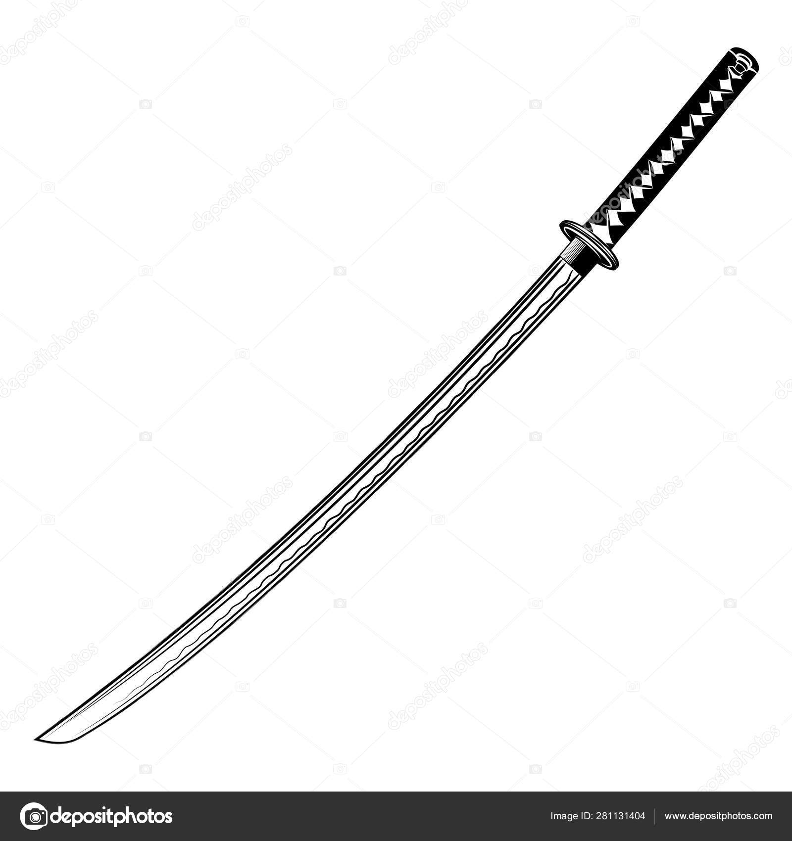 Samurai Sword Katana Drawing