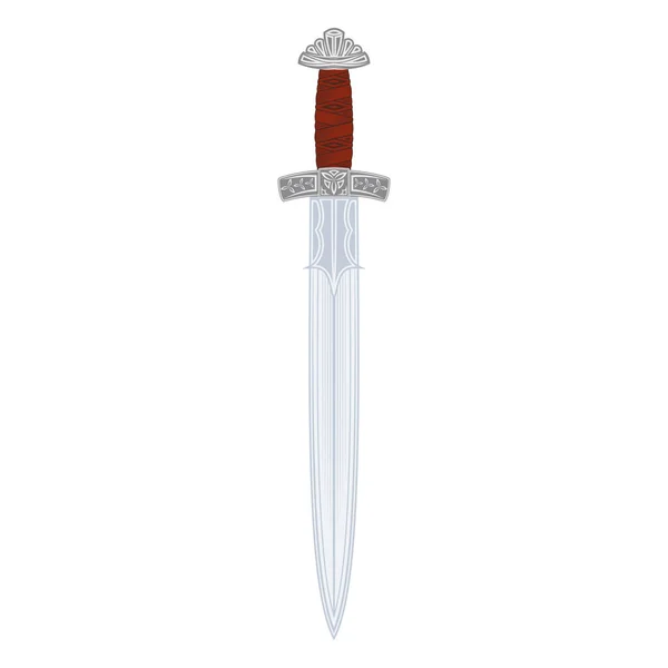Viking _ sword _ 0002 — Vetor de Stock