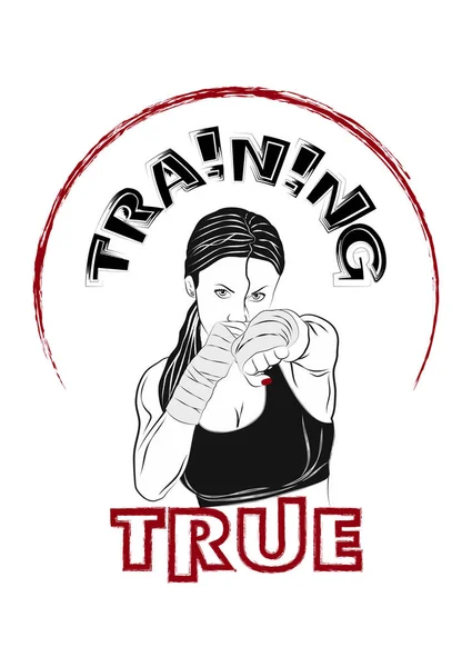 True_training_5_beautiful girl fighter