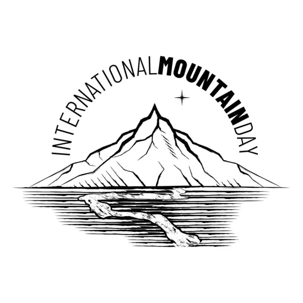 Mountain _ day _ 0007 — Archivo Imágenes Vectoriales