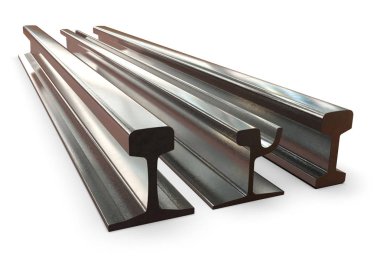 Ray profili üzerinde beyaz izole