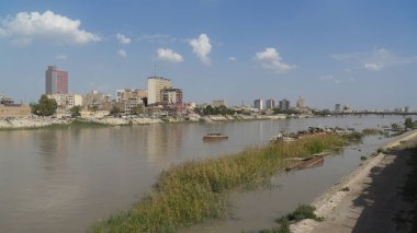 Dicle Nehri. Bağdat, Irak