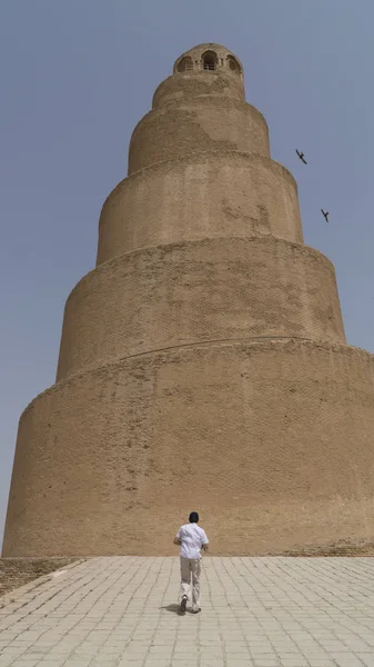 Torre Malwiya en Samarra, Irak — Foto de Stock