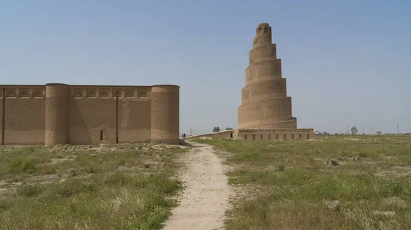 Samarra'daki Malwiya Kulesi, Irak — Stok fotoğraf