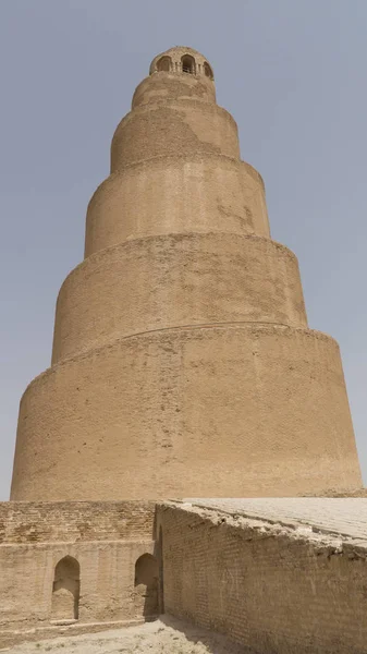 Gran Minarete Mezquita Samarra Irak —  Fotos de Stock