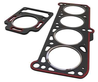 Motor başı contası beyaza izole edildi