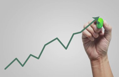 El yazma Ticaret Borsa için grafik analiz 