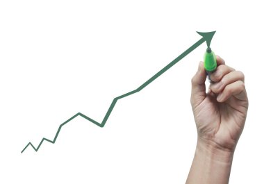 El yazma Ticaret Borsa için grafik analiz 