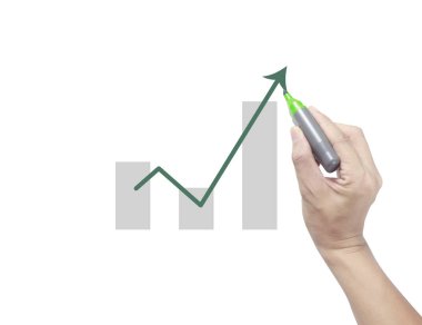 El yazma Ticaret Borsa için grafik analiz 