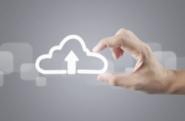 Ellere dokunan düğme ekranı arayüzü küresel bağlantı özel