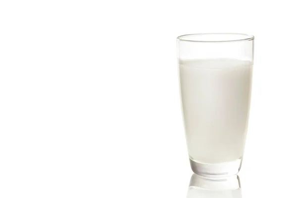 Glas melk — Stockfoto