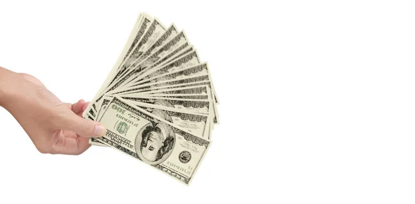 Dollar Money Hand — Stock Photo, Image