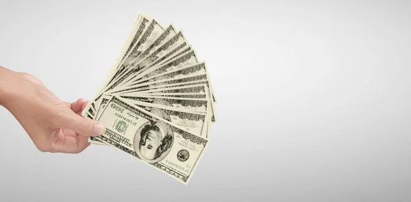 Dollar Money Hand — Stock Photo, Image