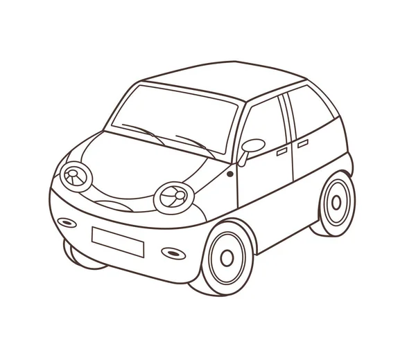 Игрушечный Автомобиль Векторная Иллюстрация — стоковый вектор