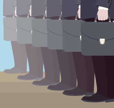 Sayısını belgele (vektör çizim, düz kavramı)