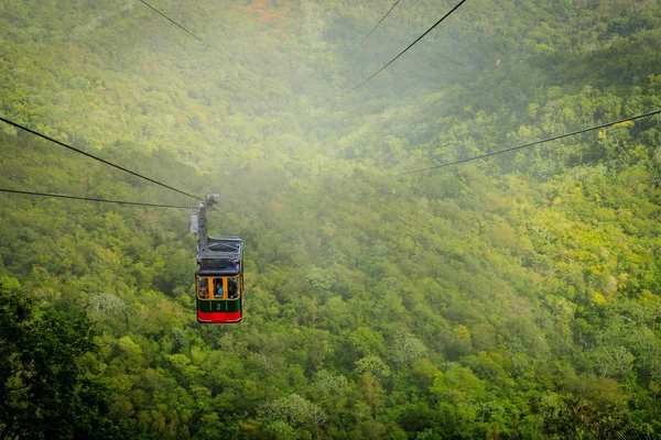 Cabane Téléphérique Sur Mont Isabel Torres Puerto Plata République Dominicaine Image En Vente