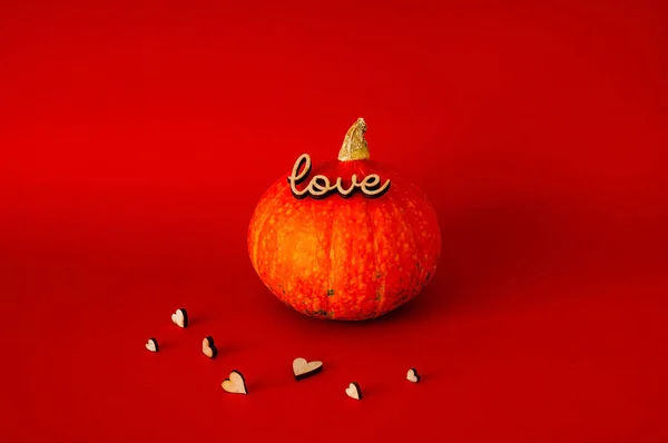 Symbol of HALLOWEEN is Orange pumpkin using the stamp \