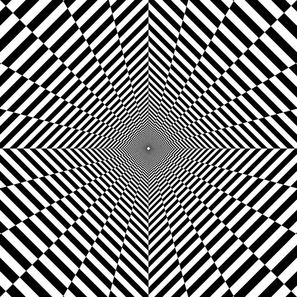 psychedelic tünel, siyah ve beyaz desen, Rhombus, optik