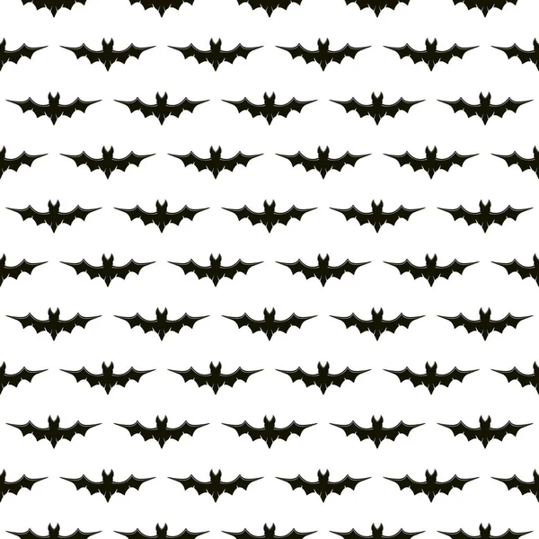 Uçan yarasalar, illüstrasyon ile Cadılar Bayramı için sorunsuz arka plan.