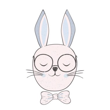 Mavi tavşan kafası