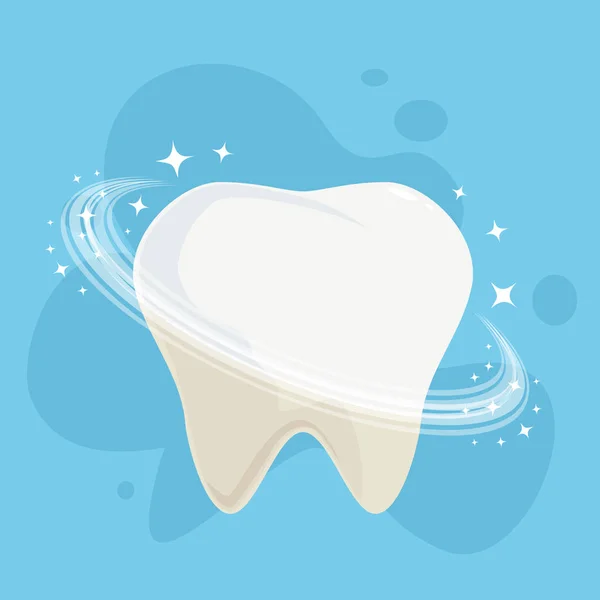 Tanden bleken — Stockvector