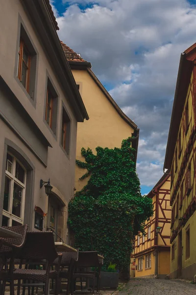 Rothenburg ob der Tauber, старовинне середньовічне місто в Німеччині поблизу Нюрнберга — стокове фото